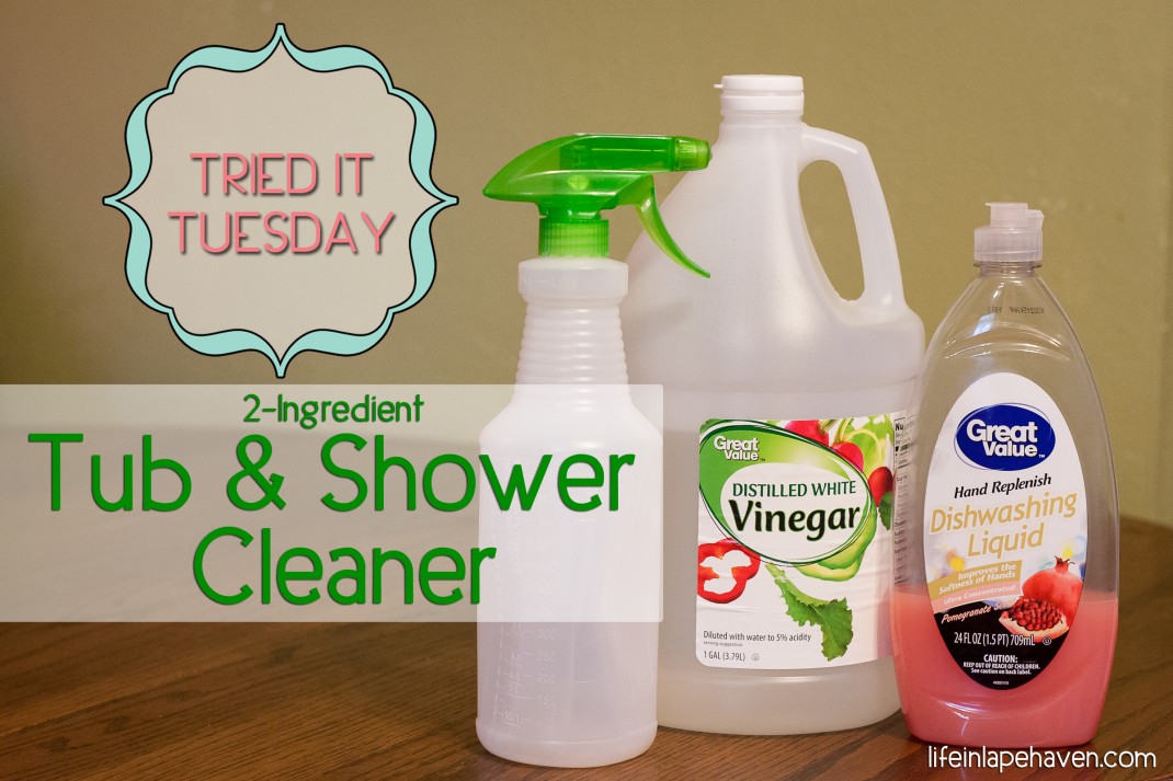 Tried It Tuesday: Tub & Shower Cleaner