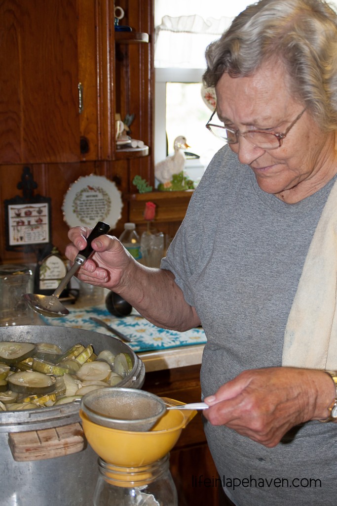 Life in Lape Haven: Making Grandma's Lime Pickles