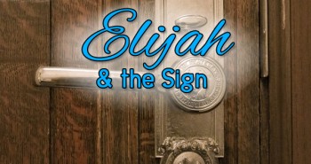 Life in Lape Haven: Write 31 Days - Elijah and the Sign. Elijah's version of hospitality leaves something to be desired.
