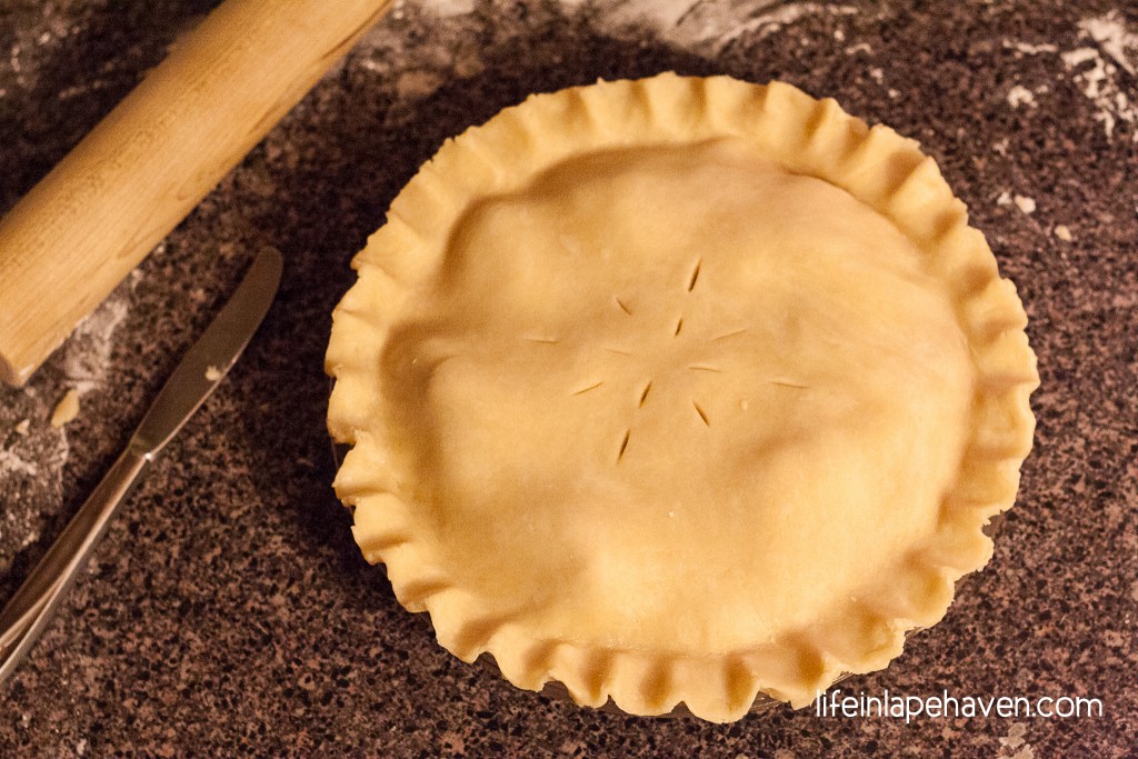 Life in Lape Haven: The Legacy in an Apple Pie - A Delicious, Easy Recipe Four Generations in the Making. An apple pie recipe that combines one great-grandma's apple pie filling with another great-grandma's pie crust recipe.