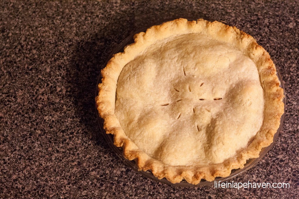 Life in Lape Haven: The Legacy in an Apple Pie - A Delicious, Easy Recipe Four Generations in the Making. An apple pie recipe that combines one great-grandma's apple pie filling with another great-grandma's pie crust recipe.