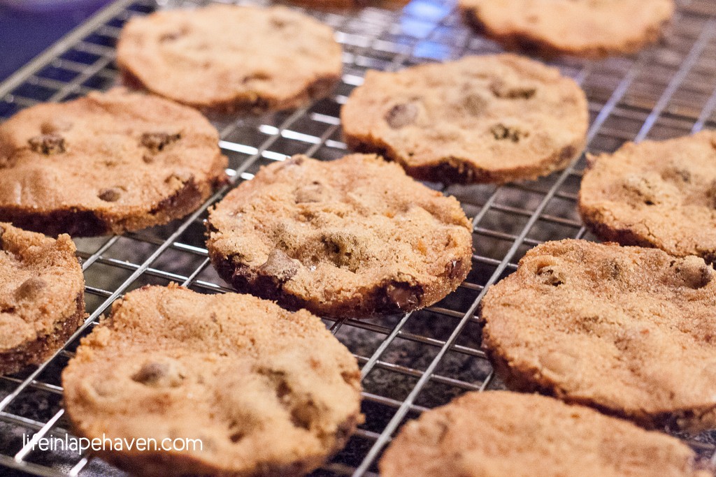 Life in Lape Haven: Tried It Tuesday: Bacon Chocolate Chip Cookies . A tasty but easy tweak to traditional chocolate chip cookies, this recipe is delicious. Bacon and Chocolate Chip Cookies - genius! Homemade cookies with a hint of gourmet.