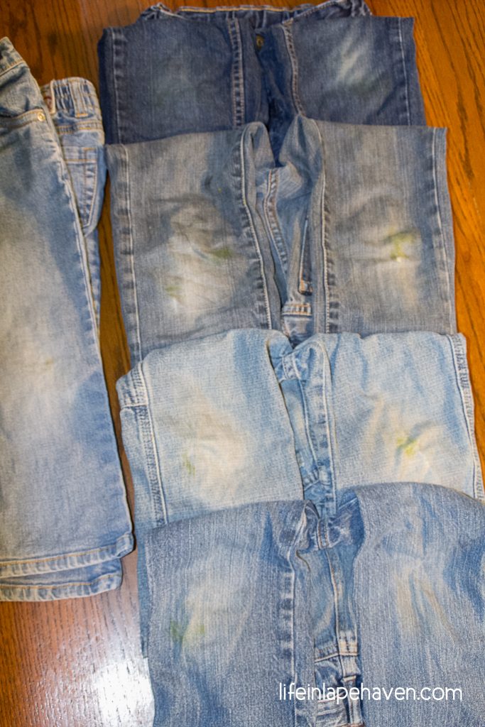 how can i get grass stains out of jeans