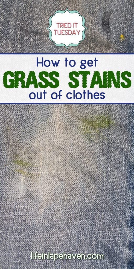 Tried It Tuesday How to Get Grass Stains Out of Clothes